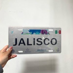 Jalisco decorative Mexico car front license plate